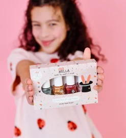 Miss Nella Neglelak - 4-pak - Pink & Green