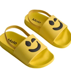 Molo Badesandaler m. Elastikbånd - Zhappy - Warm Yellow