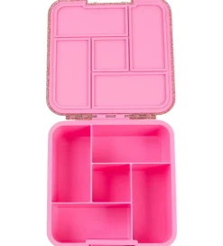 MontiiCo Madkasse m. 5 rum - Bento Five - 980 ml - Floss Glitter