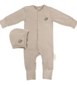 Moonboon Natdragt m. Babyhjelm - Gaveæske - Earth