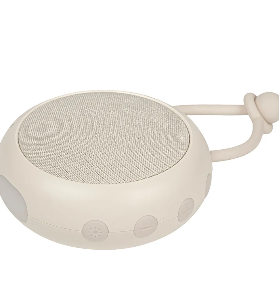Moonboon White Noise Speaker m. Lyd/Lys - White Cream