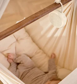 Moonboon White Noise Speaker m. Lyd/Lys - White Cream