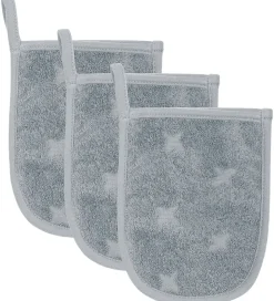 Müsli Badehandsker - 3-pak - 14x18 cm - Jasmin Blue