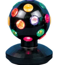 Music Diskokugle - 10 cm - sort