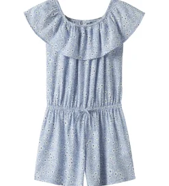 Name It Buksedragt - NkfVianya - Serenity/White Flower