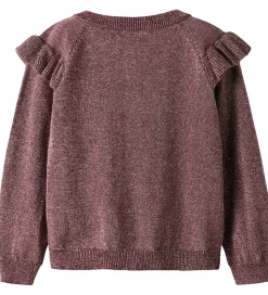 Name It Cardigan - Strik - NmfRefraja - Burgundy