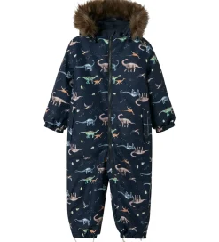 Name It Flyverdragt - Noos - NmmSnow10 - Dark Sapphire/DINO EART