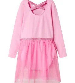 Name It Gymnastikdragt - NmfJustine - Pastel Lavender m. Katte