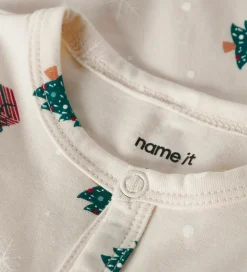 Name It Natdragt - NbnVismas - Whitecap Gray/Xmas AOP