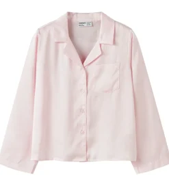 Name It Natskjorte - Satin - NkfRuth - Mauve Morn