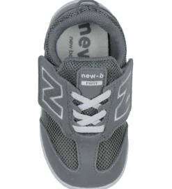 New Balance Begyndersko - First - Harbor Gray/Hvid