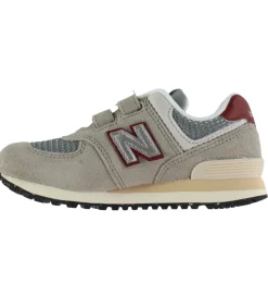 New Balance Sko - 574 - Arid Stone/Monarch Burgundy