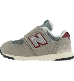 New Balance Sko - 574 - Arid Stone/Monarch Burgundy