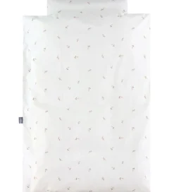 Nørgaard Madsens Sengetøj - Voksen - Off White m. Mauve Blomster