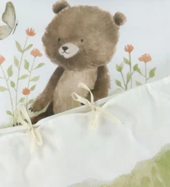 Nørgaard Madsens Sengetøj - Baby - Hvid m. Bambi