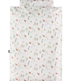 Nørgaard Madsens Sengetøj - Junior - Off White m. Videnskabsfolk