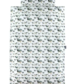 Nørgaard Madsens Sengetøj - Baby - Hvid m. Køer