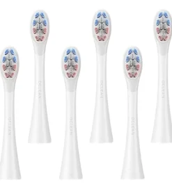 OCLEAN Tandbørste-hoveder - Delicate Care - 6-pak - Hvid