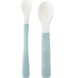Oopsy Bløde Skeer - 2-pak - Lyseblå/Hvid