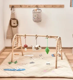 OYOY Aktivitetstæppe - Quiltet - Forest Activity Blanket