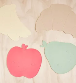 OYOY Dækkeserviet - Silikone - Placemat - Apple