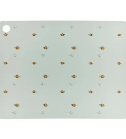 OYOY Dækserviet - Silikone - Billy Dino - Pale Green