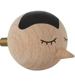 OYOY Knage - 4x4x4 cm - Mini - Penguin - Natur