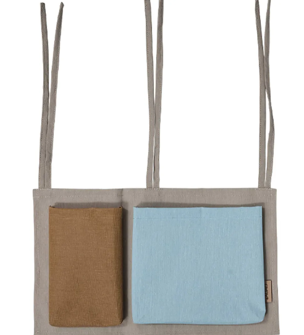 OYOY Sengelomme - Saga - Blue/Clay