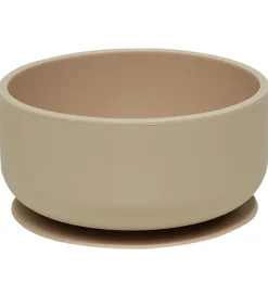 OYOY Skål - Enkei Suction - Silikone - Beige