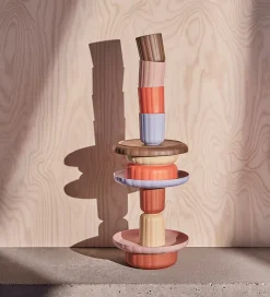 OYOY Spisesæt - Bioplast - 2 dele - Pullo - Rose/Apricot