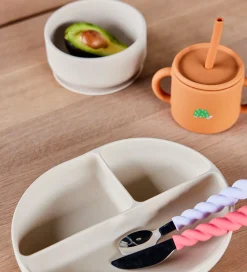 OYOY Tallerken - Enkei Suction - Silikone - Beige