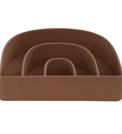 OYOY Tallerken & Skål - Silikone - Rainbow - Rose/Fudge