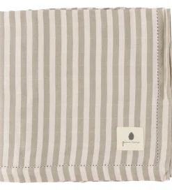 Pine Cone Babysvøb - 120x120 cm - Björk - Mushroom Stripe