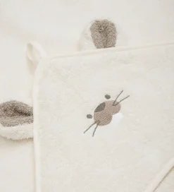 Pippi Babyhåndklæde - 83 x 83 cm - Egret