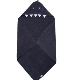 Pippi Babyhåndklæde - 83 x 83 cm - Odyssey Gray