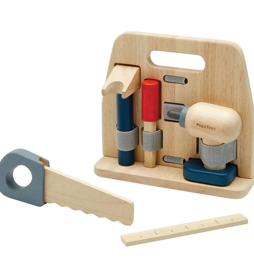 PlanToys Tømrersæt - Træ