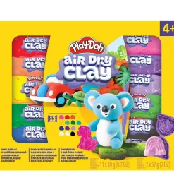 Play-Doh Modellervoks - Air Dry Clay - 13-pak - Variety Kit