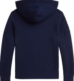 Polo Ralph Lauren Hættetrøje - Refined Navy m. Rød