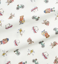 Polo Ralph Lauren Sommedragt - Hvid m. Print