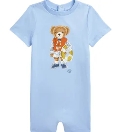 Polo Ralph Lauren Sommerdragt - Lyseblå m. Bamse