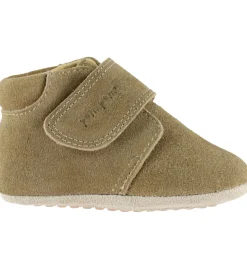 Pom Pom Skindfutter - Beginners Velcro - Kakhi Suede