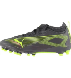 Puma Fodboldstøvler - Ultra 5 Match FG/AG Jr - Silver Yellow/Age