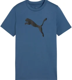 Puma T-shirt - Tad - Dark Indigo m. Logo