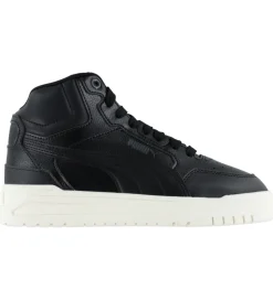 Puma Vinterstøvler - Shuffle Downtown Mid Fur Jr - Black/Shadow