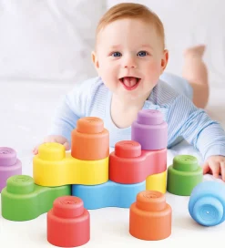 Quercetti Byggeklodser - 12 stk. - Momy Soft - 04141