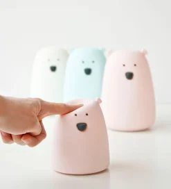 Rabbit & Friends Lampe - 10x8,5 cm - Lille Bjørn - Blå