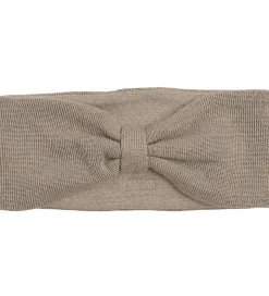 Racing Kids Pandebånd - Uld/Bomuld - Havre m. Sløjfe