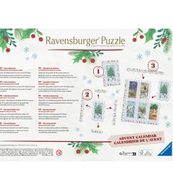 Ravensburger Puslespil - 24x54 Brikker - Julekalender - Christma