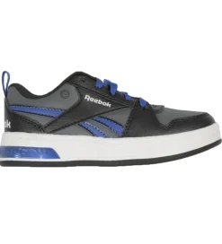 Reebok Sko m. Lys - Royal Prime Step N' Flash - Sort/Blå/Grå