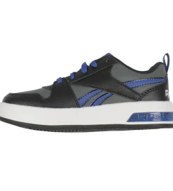 Reebok Sko m. Lys - Royal Prime Step N' Flash - Sort/Blå/Grå